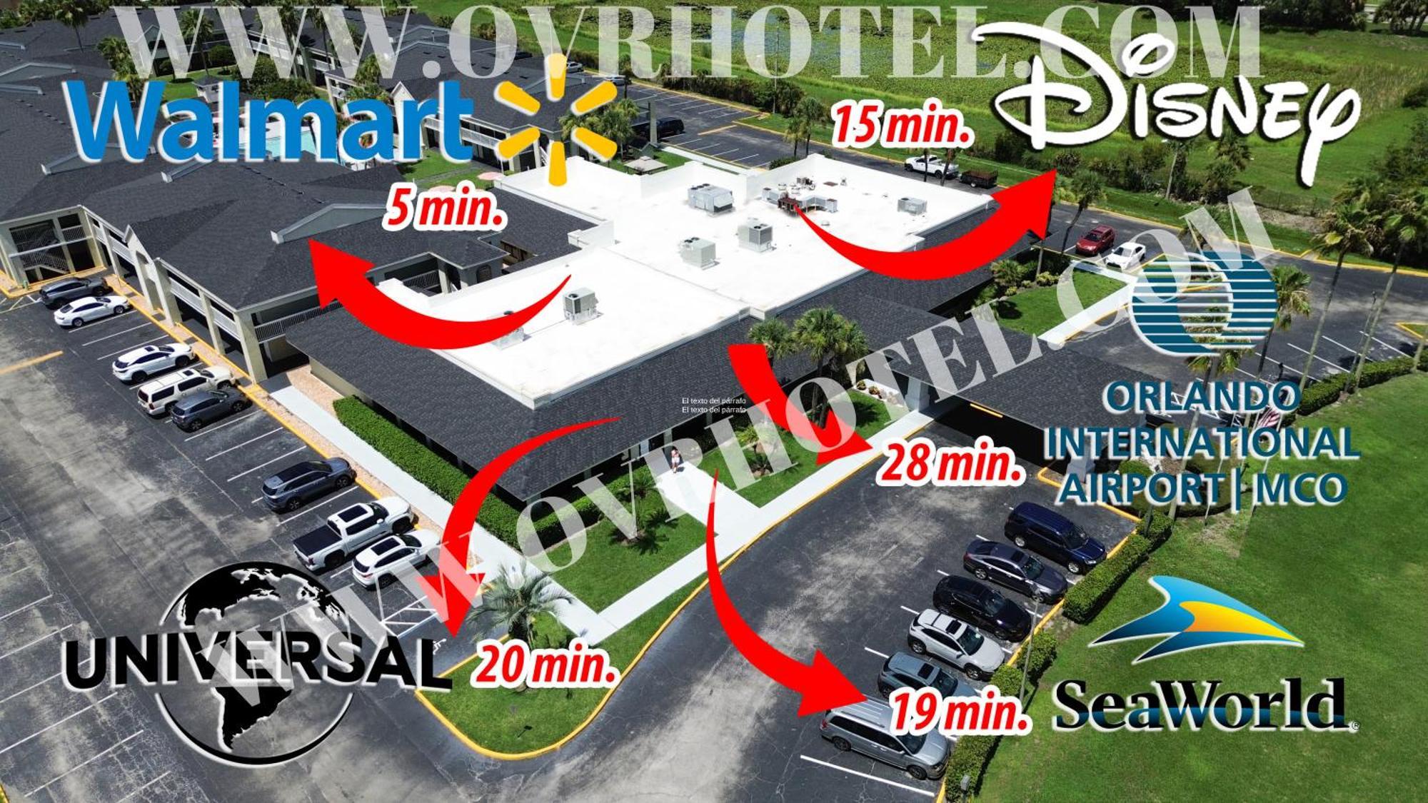 Hotel Room Near Disney 4 People Kissimmee Εξωτερικό φωτογραφία